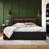 Erwachsenenbett 140x200cm mit 4 Schubladen und Produktbild-Vorschau 3