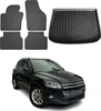 Set di tappetini e fodere per il bagagliaio per VW Tiguan Anteprima dell’immagine prodotto 1