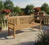 Lesli Living Landhausbank Cardiff 180 cm Teak C-Grade Produktbild-Vorschau 8