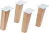 FACKELMANN Holzfüße Set FINN / 4 Holzfüße aus Eichenholz / Produktbild-Vorschau 1