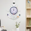 Horloge d'ancrage de style méditerranéen, idéale pour la Voir les images du produit 5
