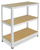 shelfplaza HOME 115x100x60 cm Schwerlastregal in weiß mit 3 Produktbild-Vorschau 1