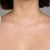 Goldkette Singapurkette Länge 50cm - Breite 1,4mm - 585-14 Produktbild-Vorschau 4