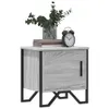 vidaXL Nachttische 2 Stk. Grau Sonoma 40x30x40 cm Produktbild-Vorschau 4