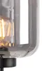 Smarte Stehleuchte Schwarz mit Rauchglas inkl  Wifi ST64 Produktbild-Vorschau 6