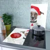 Spritzschutz Herdabdeckplatte Schneidebrett aus Glas Hund Produktbild-Vorschau 3