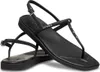 Crocs Miami Studded Thong Sandalen Schwarz EU 41-42 Frau Produktbild-Vorschau 4