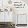 okwish Komody Moderní 3-dveřová komoda se nastavitelnými Náhled obrázku produktu 5