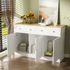 MODFU Kommode Sideboard mit 2 Schubladen und 3 Produktbild-Vorschau 3