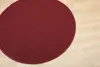 57x57 (diametro) cerchio Tappeto singolo Astra rosso Anteprima dell’immagine prodotto 4