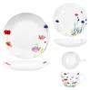 18pcs Service à café Marie Porcelaine 6 personnes Tasses Voir les images du produit 7