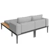 Merax Outdoor Patio Daybed, Lettino doppio con ripiani, Anteprima dell’immagine prodotto 5