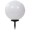 vidaXL Zewnętrzne lampy solarne 2 szt. Kula LED 50 cm RGB Podgląd zdjęcia produktu 2