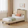BEALIFE BF28 Lit rembourré 90x200 cm avec sommier à lattes Voir les images du produit 2
