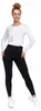 Pantalones de yoga para mujer, de cintura alta, corte Vista previa de la imagen del producto 4