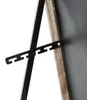EFFE Standspiegel mit Neigungswinkel, 35x155 cm, grau Produktbild-Vorschau 2