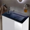 Fackelmann KARA Gäste WC Set 2-teilig 45 cm, Weiß, links, Produktbild-Vorschau 3