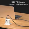 Equip 128431 Equip Kabel USB-C 3.2 -> C/A St/St 1.00m 5A Anteprima dell’immagine prodotto 4