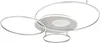 Globo Lighting plafoniera alluminio spazzolato argento Anteprima dell’immagine prodotto 2