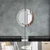 Ø60cm Spiegel - Glasrahmen mit Aufdruck - Wandspiegel Produktbild-Vorschau 6