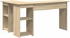 vidaXL Scrivania rovere Sonoma 142 x 102 x 73 cm Materiale Anteprima dell’immagine prodotto 7