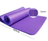 Yoga NBR-MAT 183 x 61 x 1,0 cm schwarz Produktbild-Vorschau 2