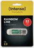 Intenso USB-Stick 32GB 2.0 Rainbow line transparentný Náhľad obrázku produktu 5
