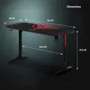 Diablo X-Mate 1400 Gaming Table Bureau PC Table Voir les images du produit 8