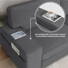 Yaheetech 3-Sitzer Sofa 212×81 cm Polstersofa aus Cordstoff Produktbild-Vorschau 7