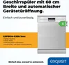 Exquisit Geschirrspüler GSP9614-030B inox | Spülmaschine 60 Produktbild-Vorschau 2