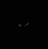 Two glowing blue eyes on a black background. Anteprima dell’immagine prodotto