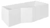 Rechteck Badewanne Bad Modern Badezimmer Wanne Acryl Produktbild-Vorschau 1
