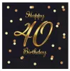 A birthday greeting with the number 40 prominently displayed. Náhled obrázku produktu