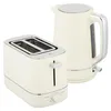 A beige toaster and kettle set are shown against a white background. Produktbild-Vorschau