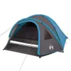vidaXL Tente de camping dôme 4 personnes bleue étanche à Voir les images du produit 4