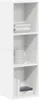 vidaXL Bibliothèque/armoire TV blanc 36x30x114 cm Bois Voir les images du produit 3