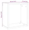 vidaXL Mensole a muro a cubo 4 pz. Rovere artigianale Anteprima dell’immagine prodotto 7
