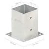vidaXL Kotwa do słupków 4 szt. Ocynkowany metal 101 mm Podgląd zdjęcia produktu 6