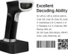 Kabelloser QR-2D-Barcodescanner mit Halterung, tragbarer, Produktbild-Vorschau 4