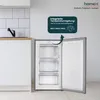 homeX Gefrierschrank, Tiefkühlschrank klein - 60L Produktbild-Vorschau 6