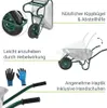 Záhradný trakař Juskys | Objem 100 litrov | 210 kg | Náhľad obrázku produktu 11