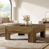 Table basse, table de salon carrée 100 cm, table d'appoint, Voir les images du produit 2