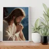 Malen nach Zahlen Set Jesusgebet 40x50 Produktbild-Vorschau 3