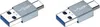 INF 2er-Pack USB-C Stecker auf USB-A Stecker OTG Adapter Produktbild-Vorschau 2