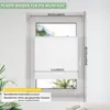 An image showing how to measure a pleated blind for installation on a window. Produktbild-Vorschau
