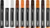 A collection of NEO TOOLS markers in various colors, lined up against a white background. Podgląd zdjęcia produktu