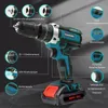 21V-Elektrobohrer-Set mit 2 1500-mAh-Akkus und einem Produktbild-Vorschau 6