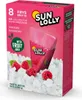 Sun Lolly vodný ľad na zmrazenie s malinovou príchuťou 8s Náhľad obrázku produktu 4
