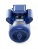 A blue electric motor is shown from a top-down perspective against a white background. Anteprima dell’immagine prodotto
