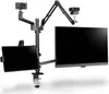 Hama Monitorhalterung für Streaming Setup, 4 Arme, Anteprima dell’immagine prodotto 17